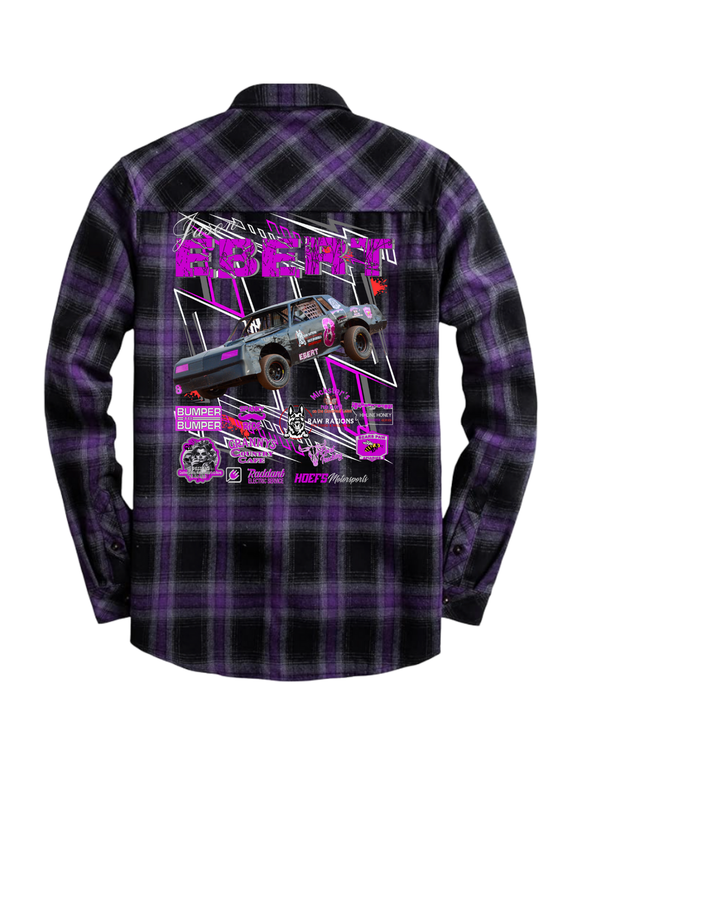 Jason Ebert #8 Flannel Shirt