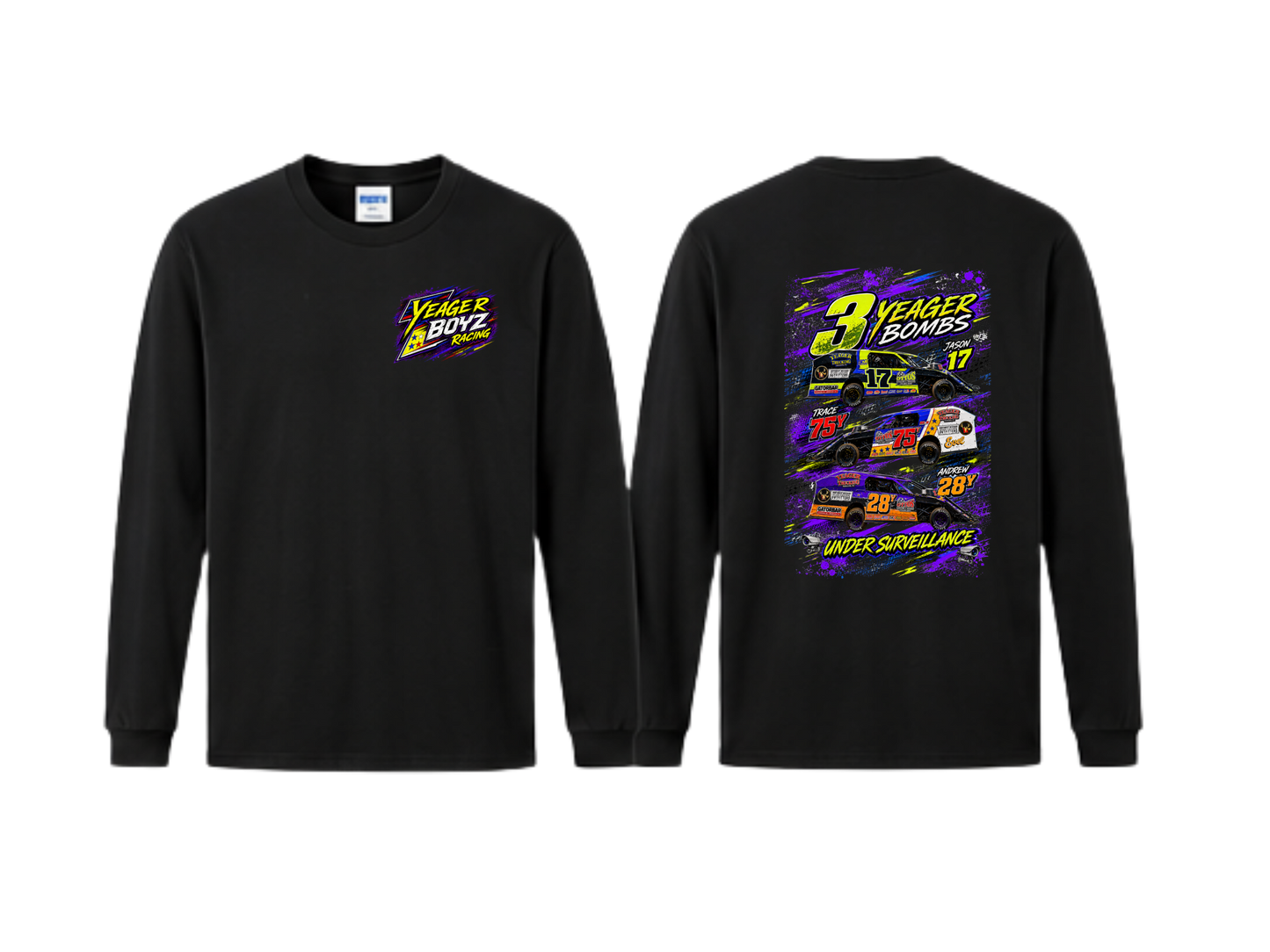 3 Yeager Bombs Long Sleeve T-shirt