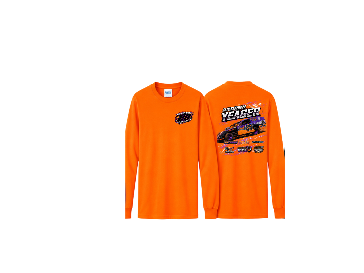 Andrew Yeager Long Sleeve T-shirt