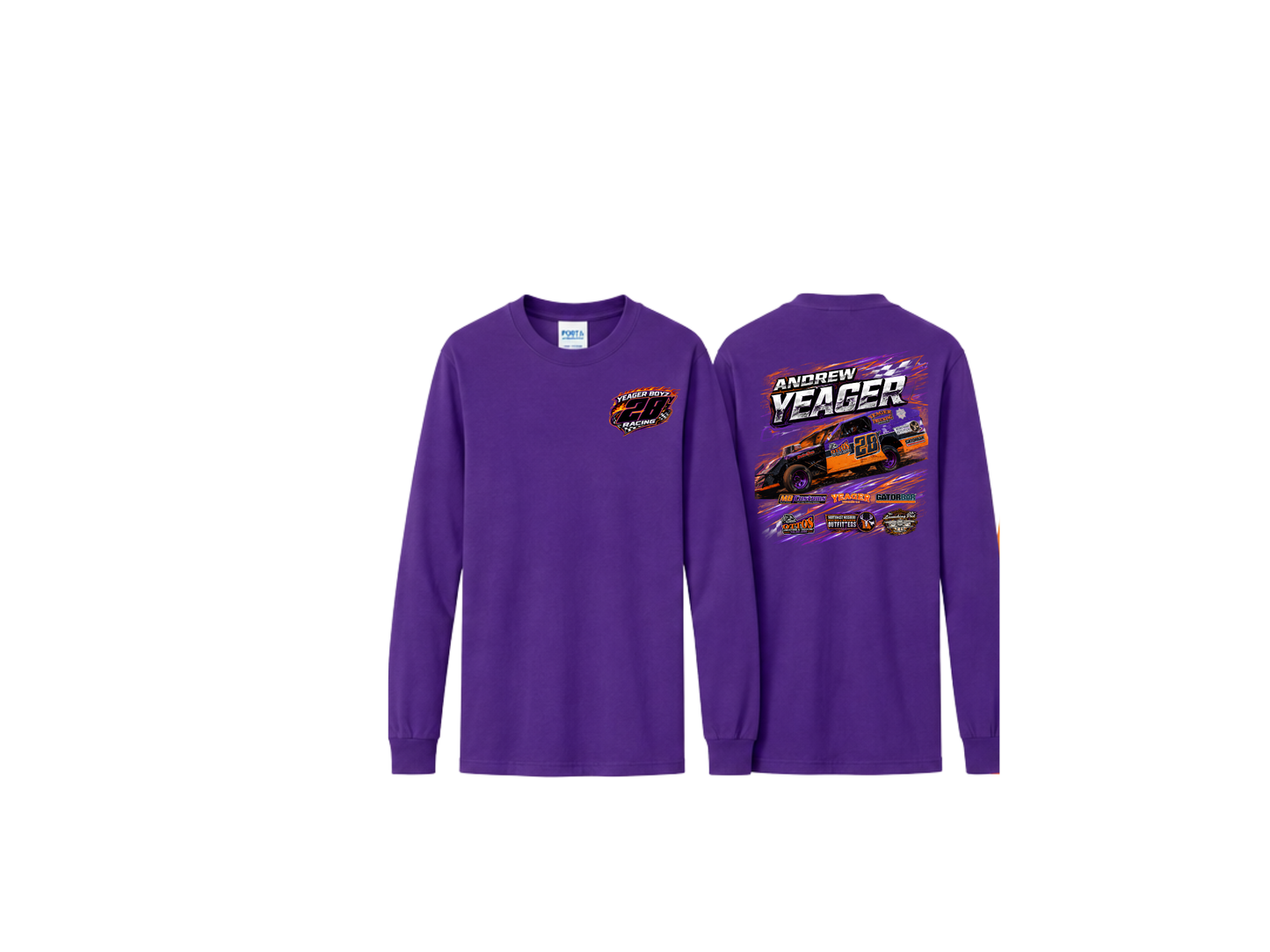 Andrew Yeager Long Sleeve T-shirt
