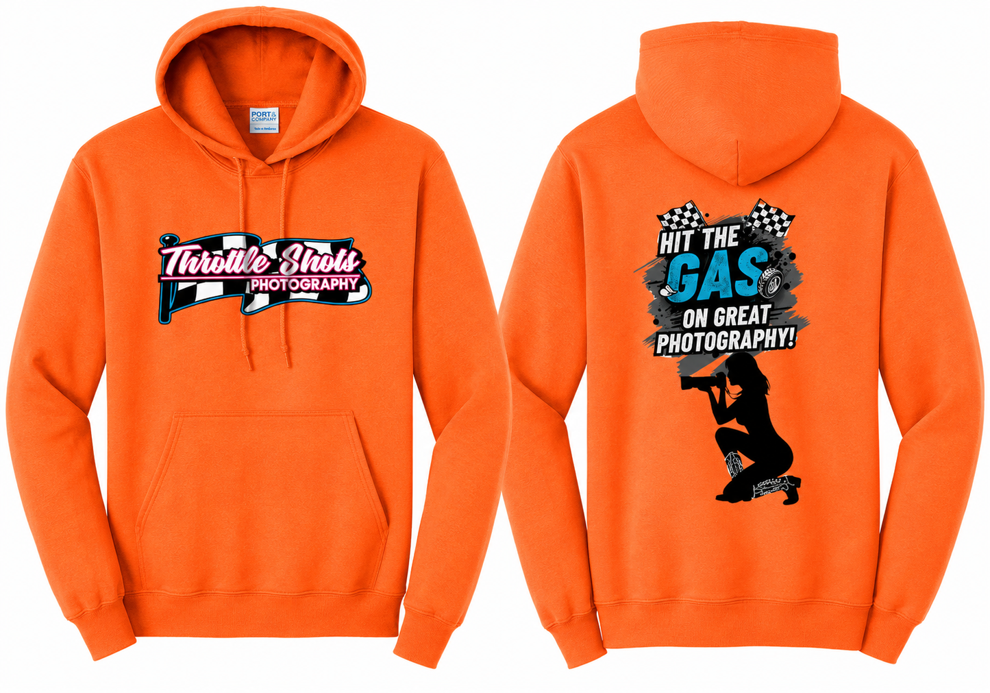 Throttle Shots Photography™ Port & Company Hoodie
