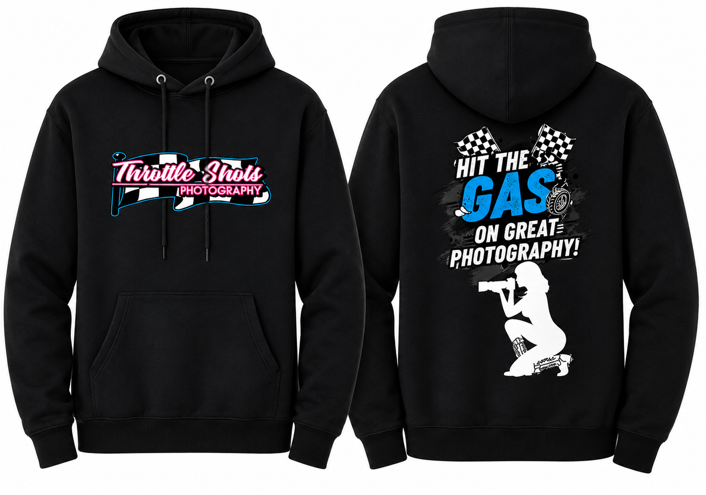 Throttle Shots Photography™ Port & Company Hoodie