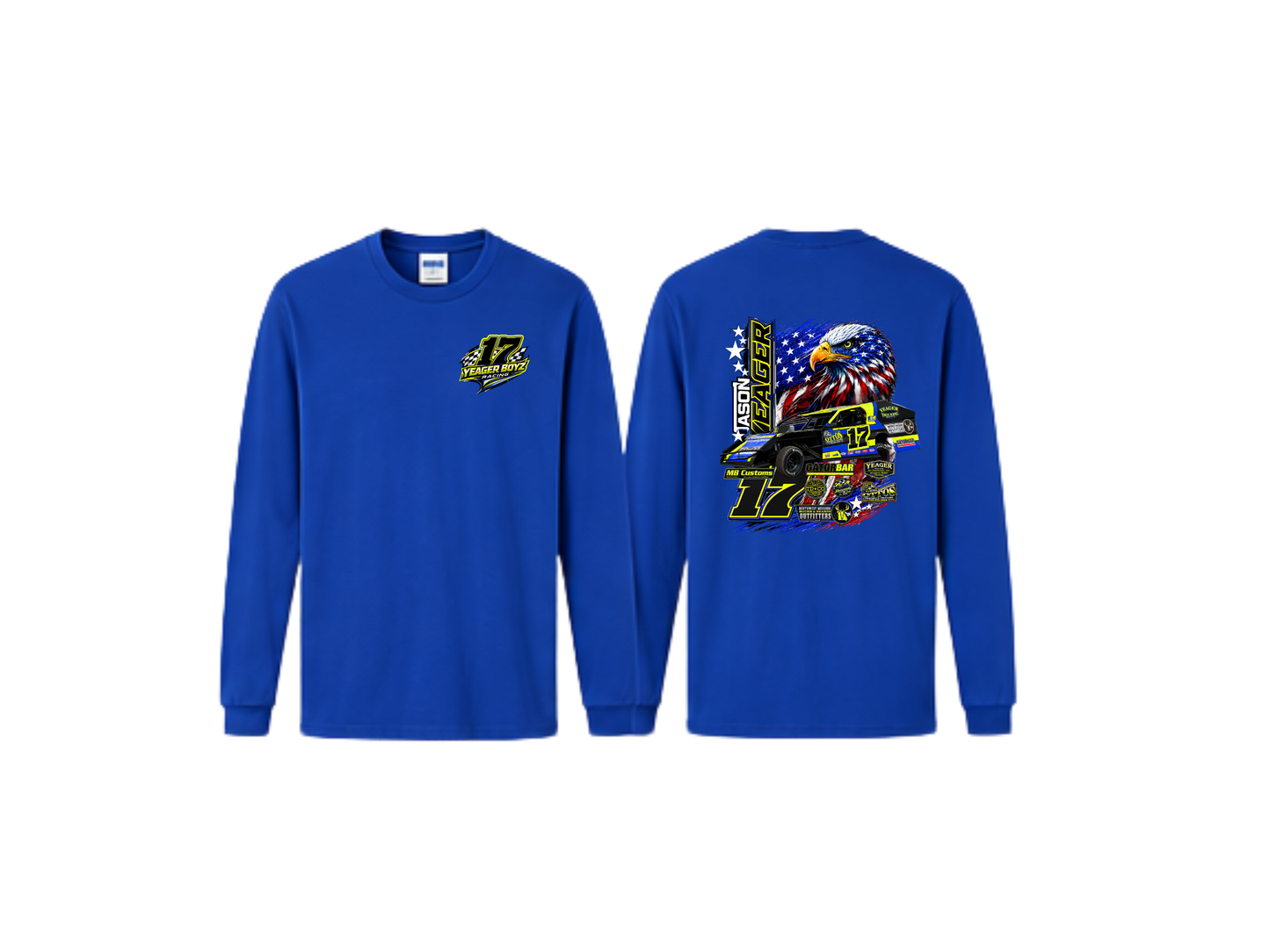 #17 Jason Yeager Long Sleeve T-shirt