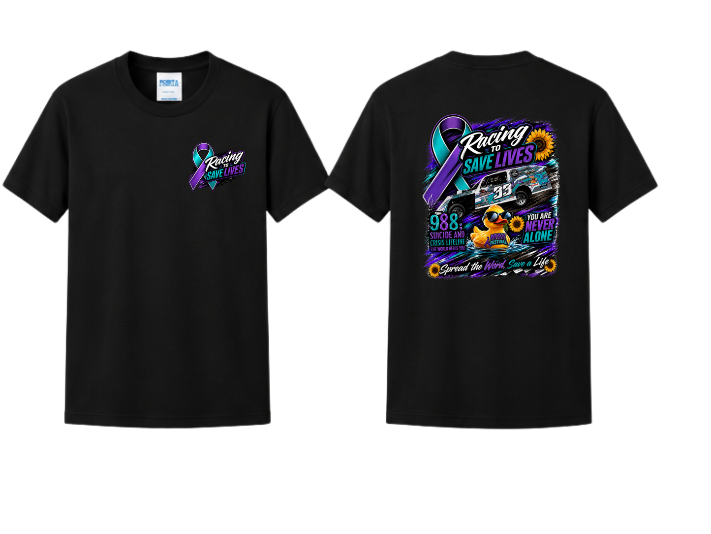 Racing to Save Lives T-shirt