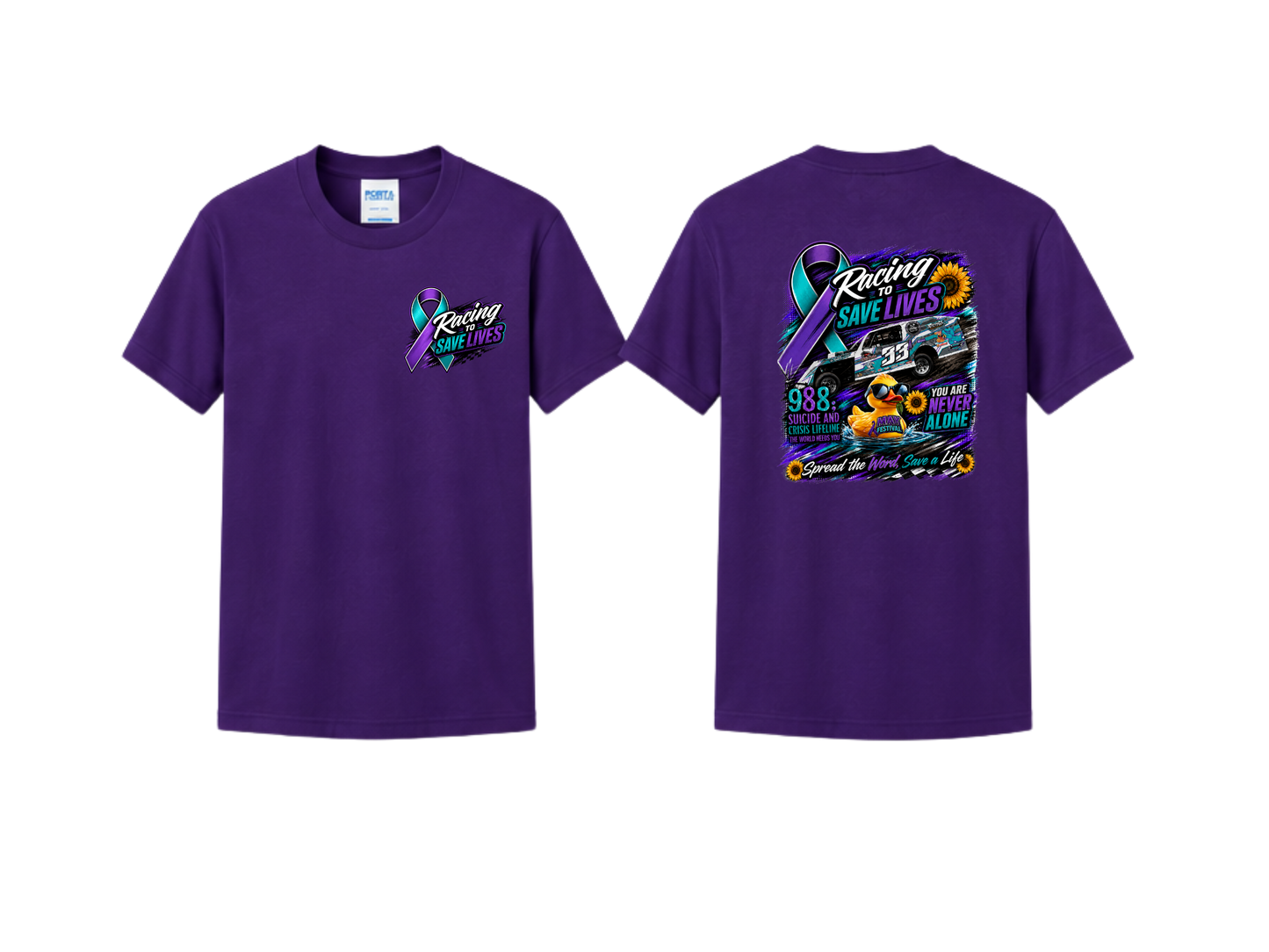 Racing to Save Lives T-shirt