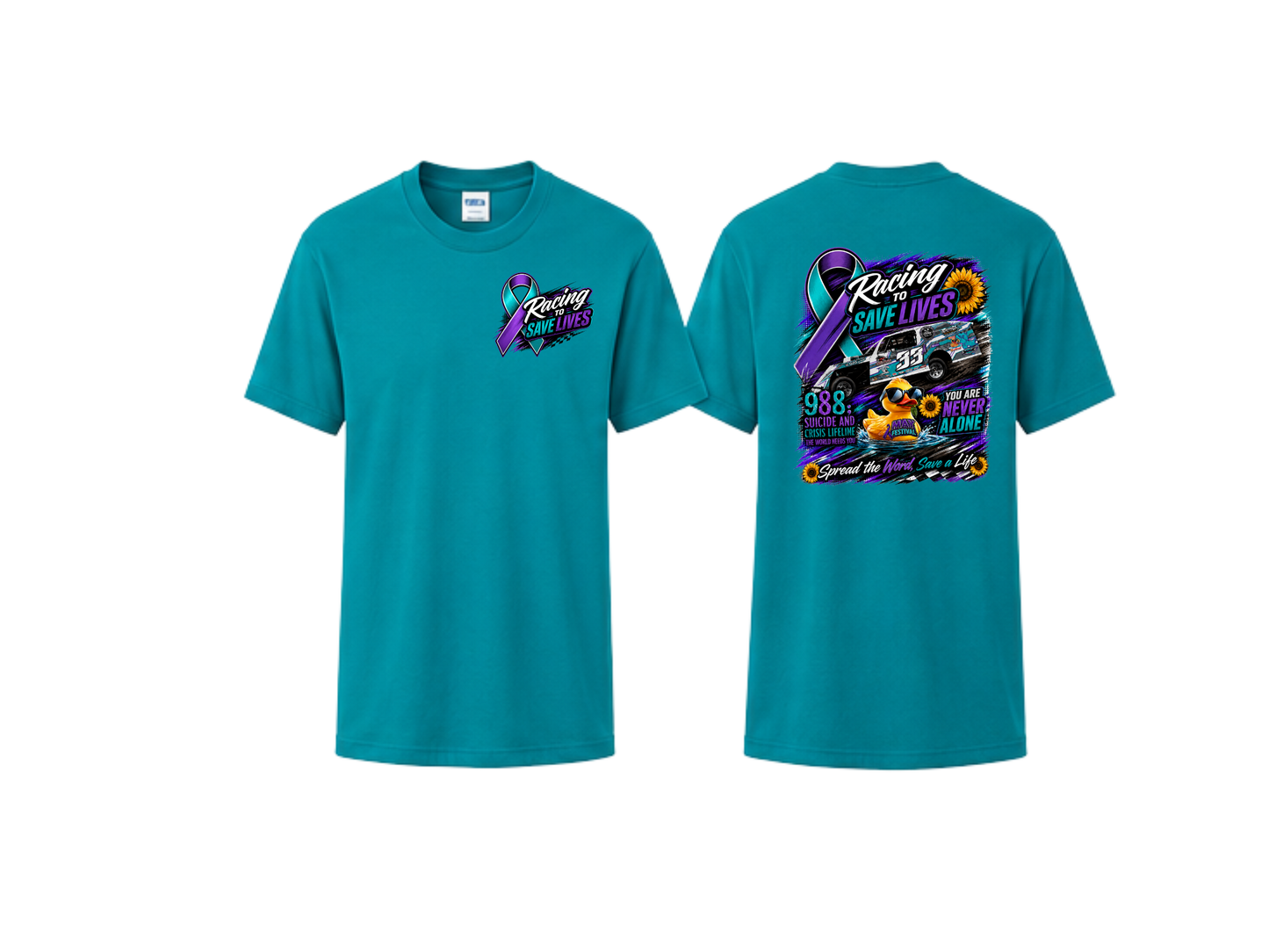 Racing to Save Lives T-shirt