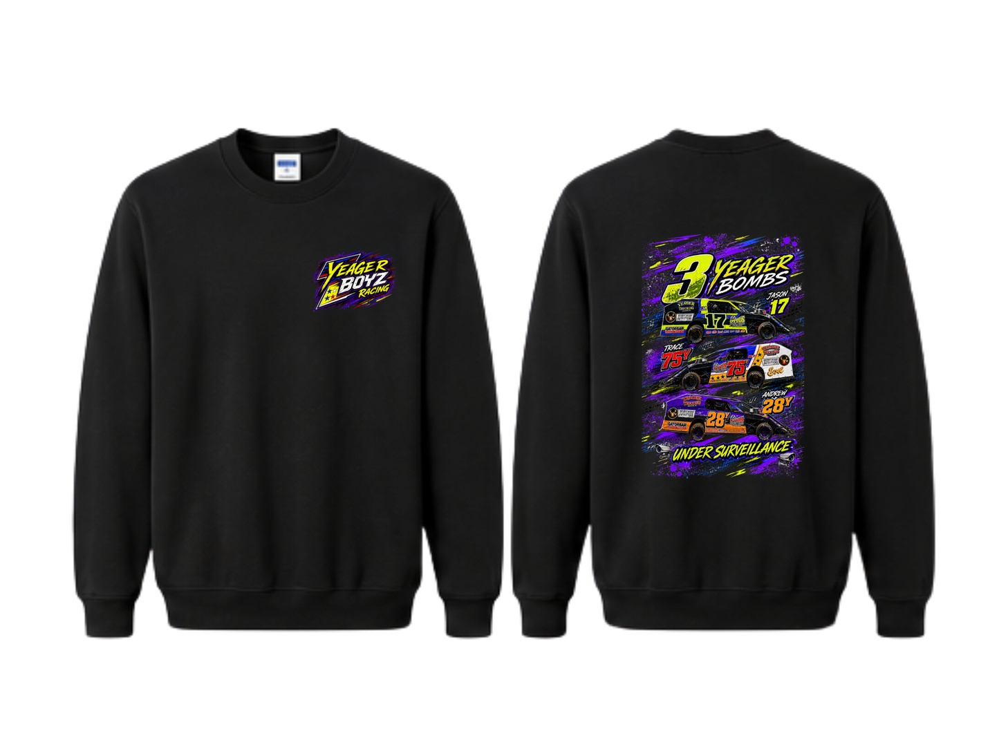 3 Yeager Bombs Crewneck