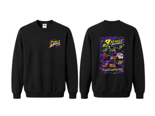 3 Yeager Bombs Crewneck