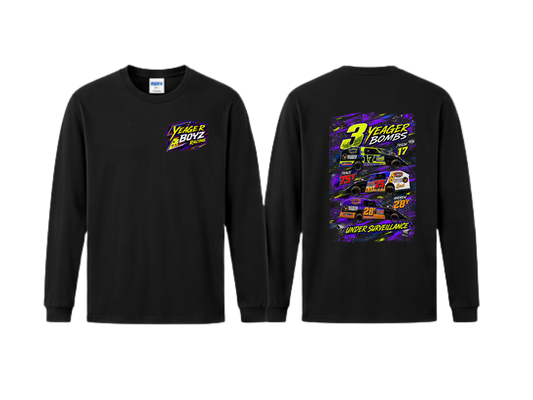3 Yeager Bombs Long Sleeve T-shirt